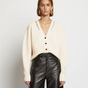 Proenza Schouler White Label cardigan, Ivory, M, GUC